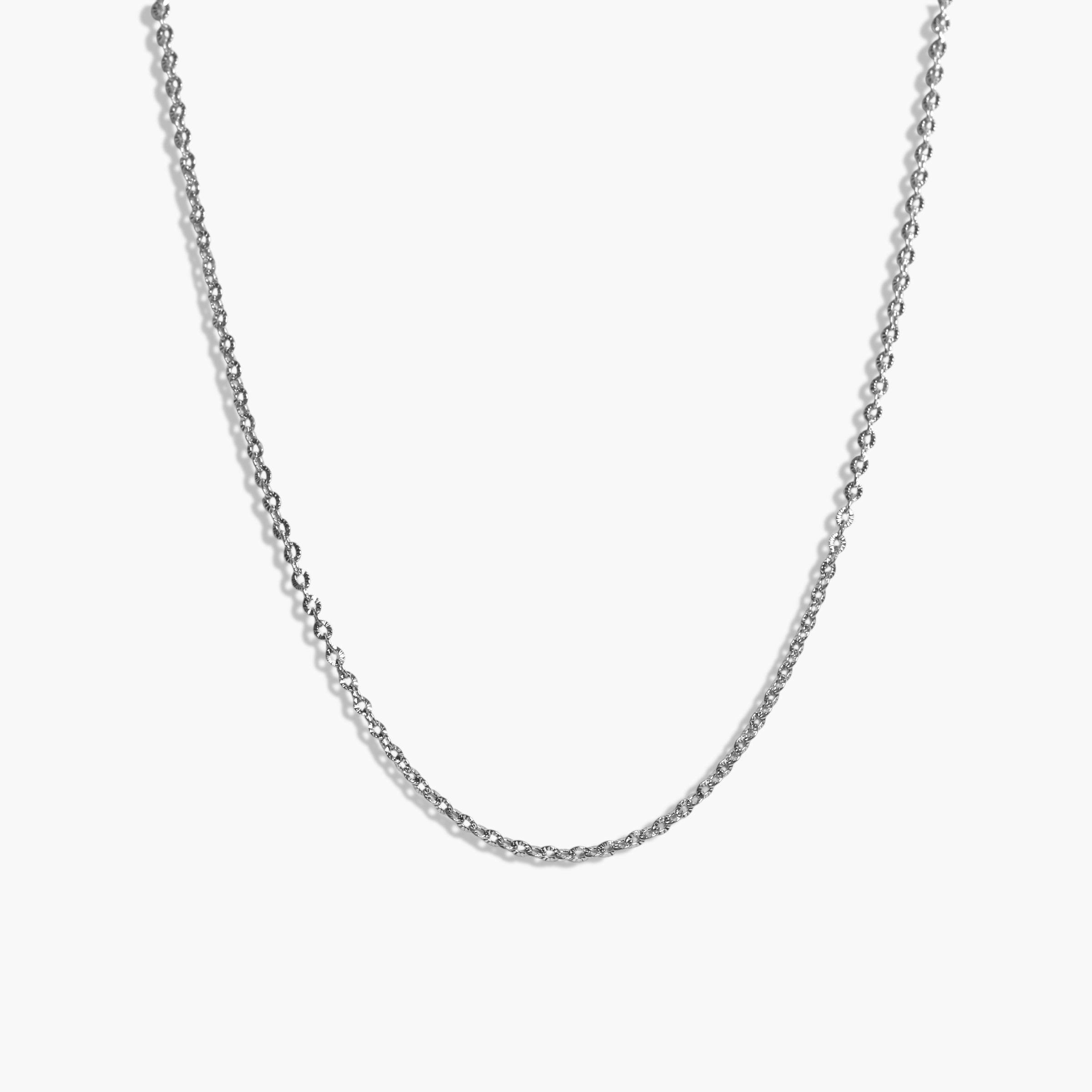 Silver Sun Necklace