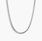 Silver Snake Necklace