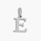 Silver Initial Charm