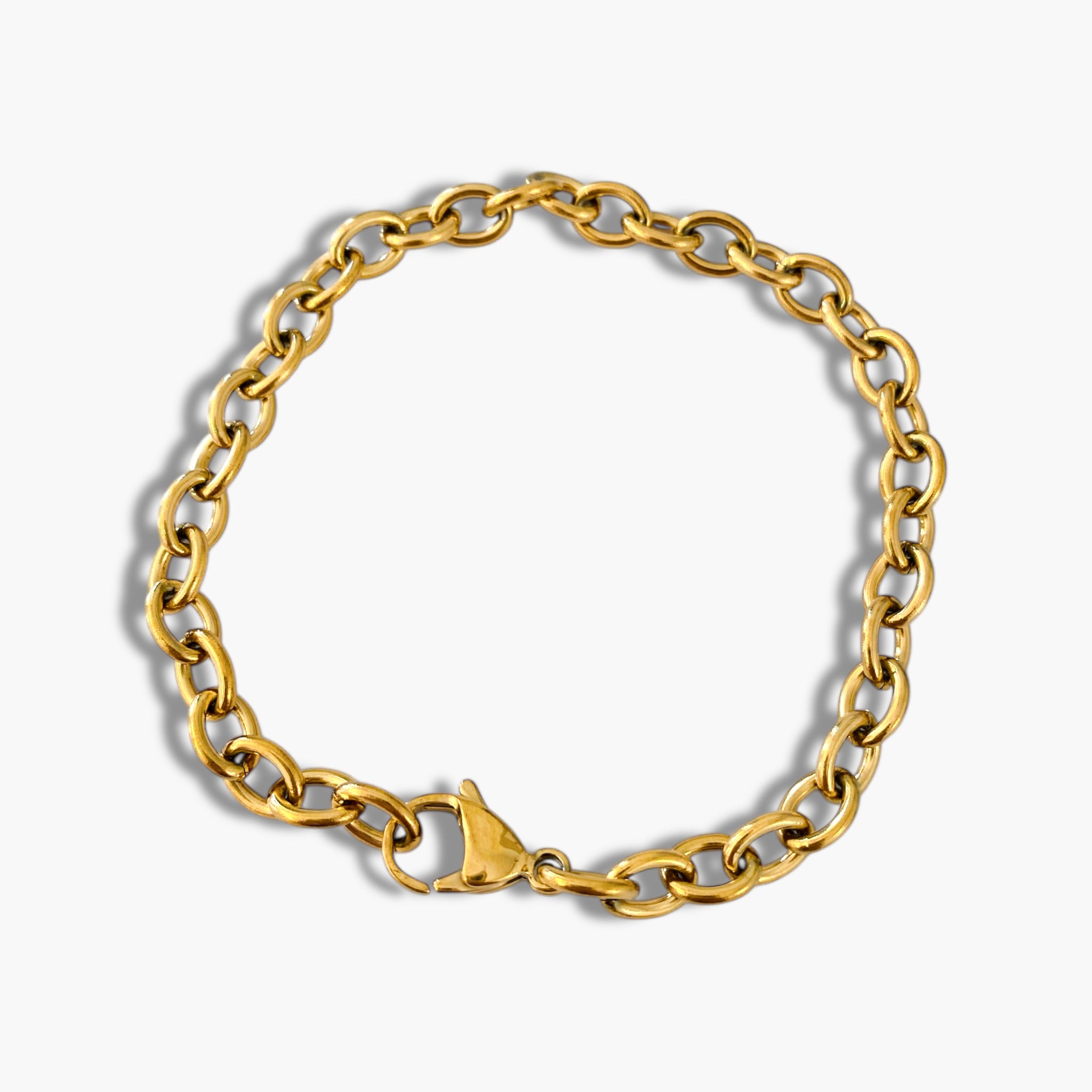Gold Chunky Chain Bracelet