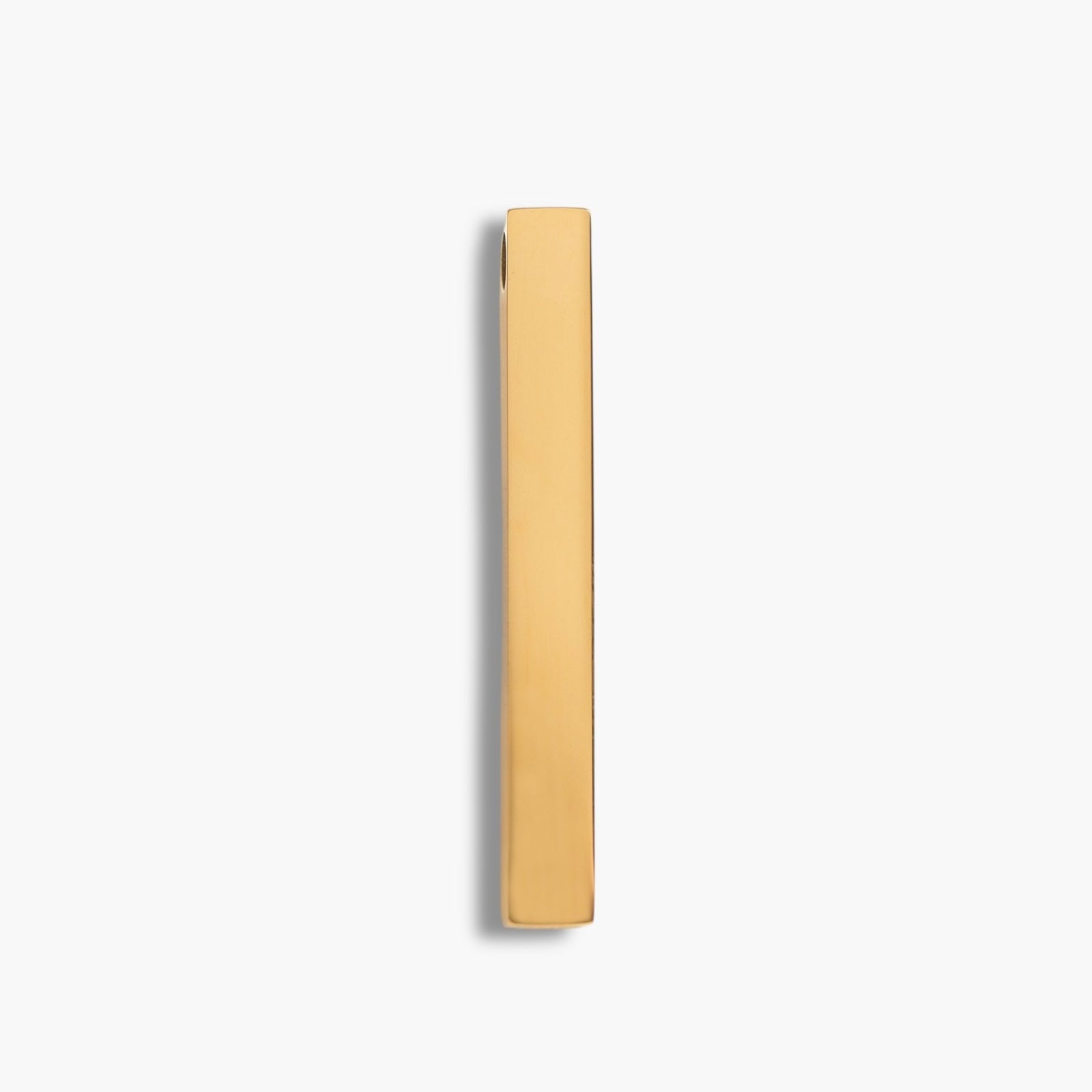 Gold Vertical Bar Pendant