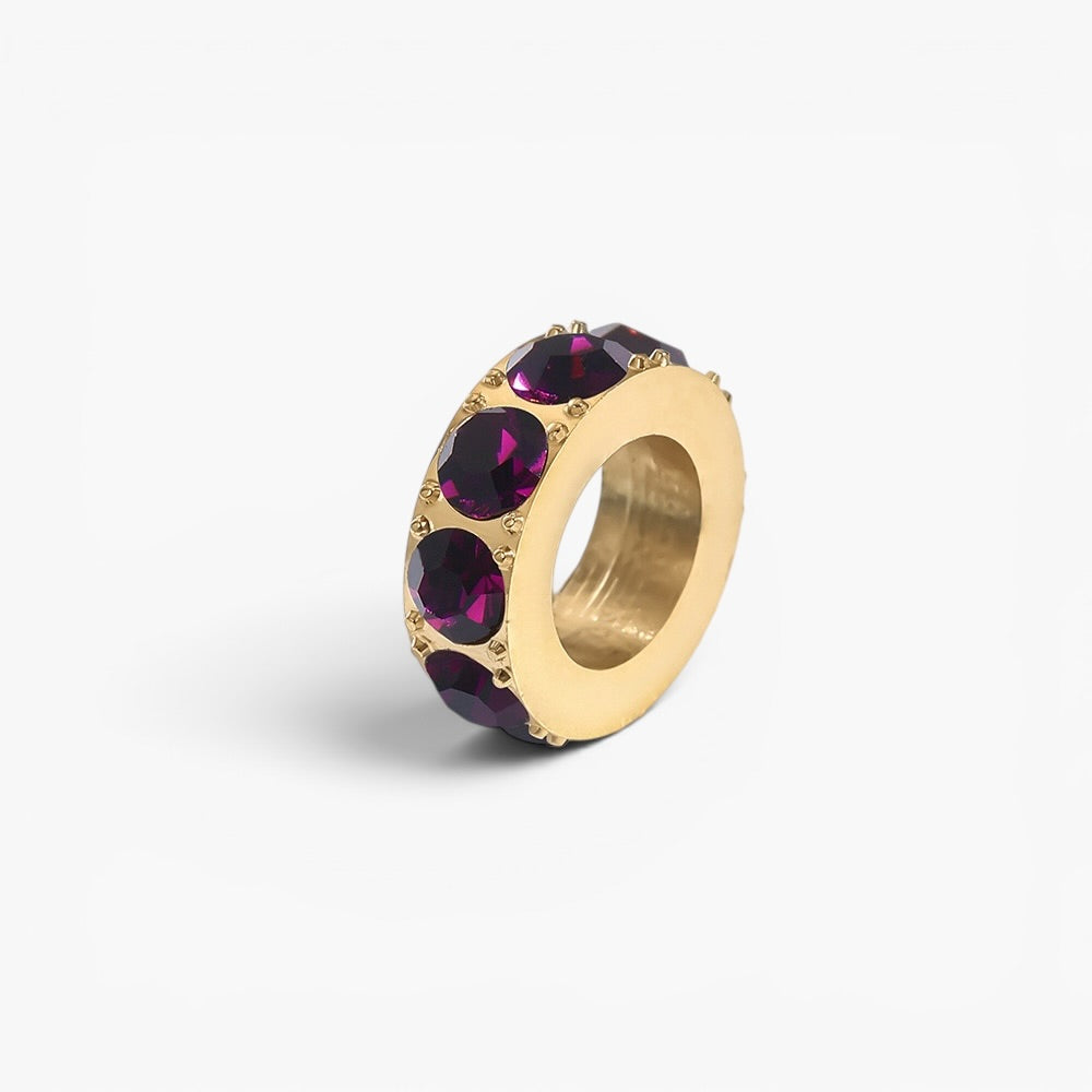 Birthstone Spacer Charm