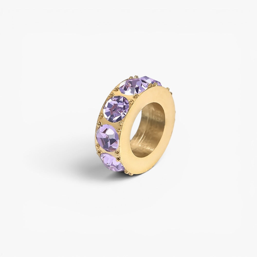 Birthstone Spacer Charm