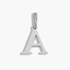 Silver Initial Charm