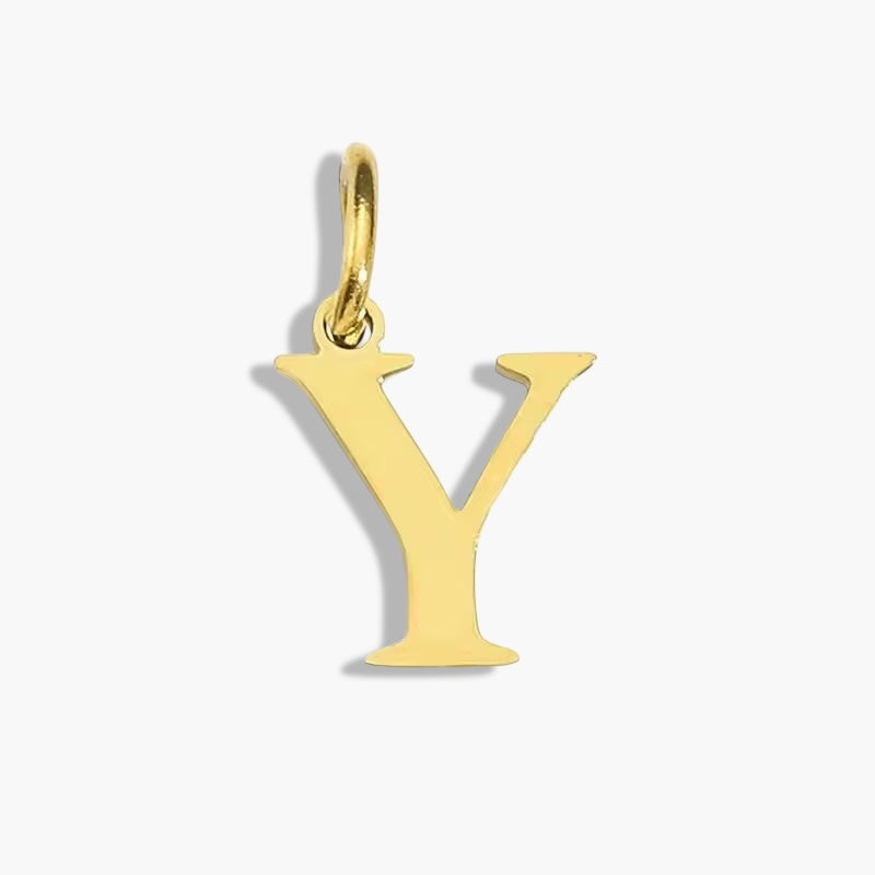 Gold Initial Charm