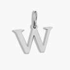 Silver Initial Charm
