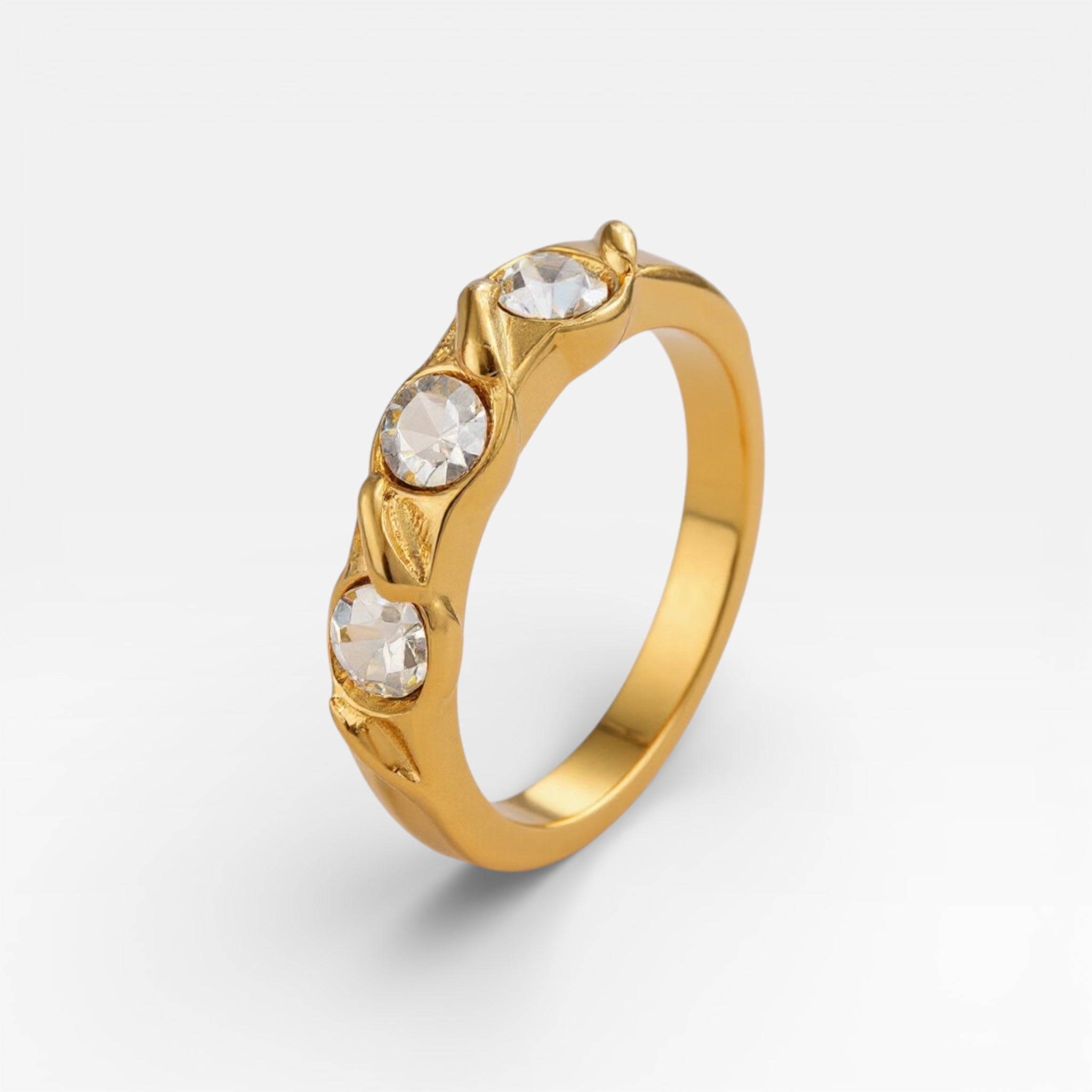Gold Trio Ring