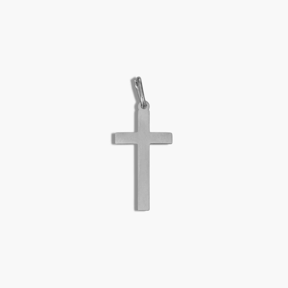 Silver Cross Charm