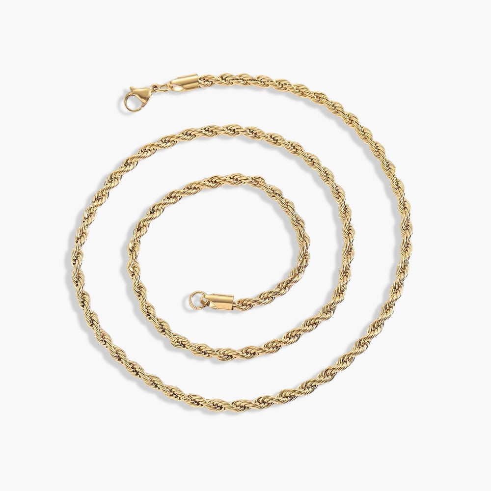 Gold Rope Necklace