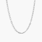 Silver Petite Paperclip Necklace