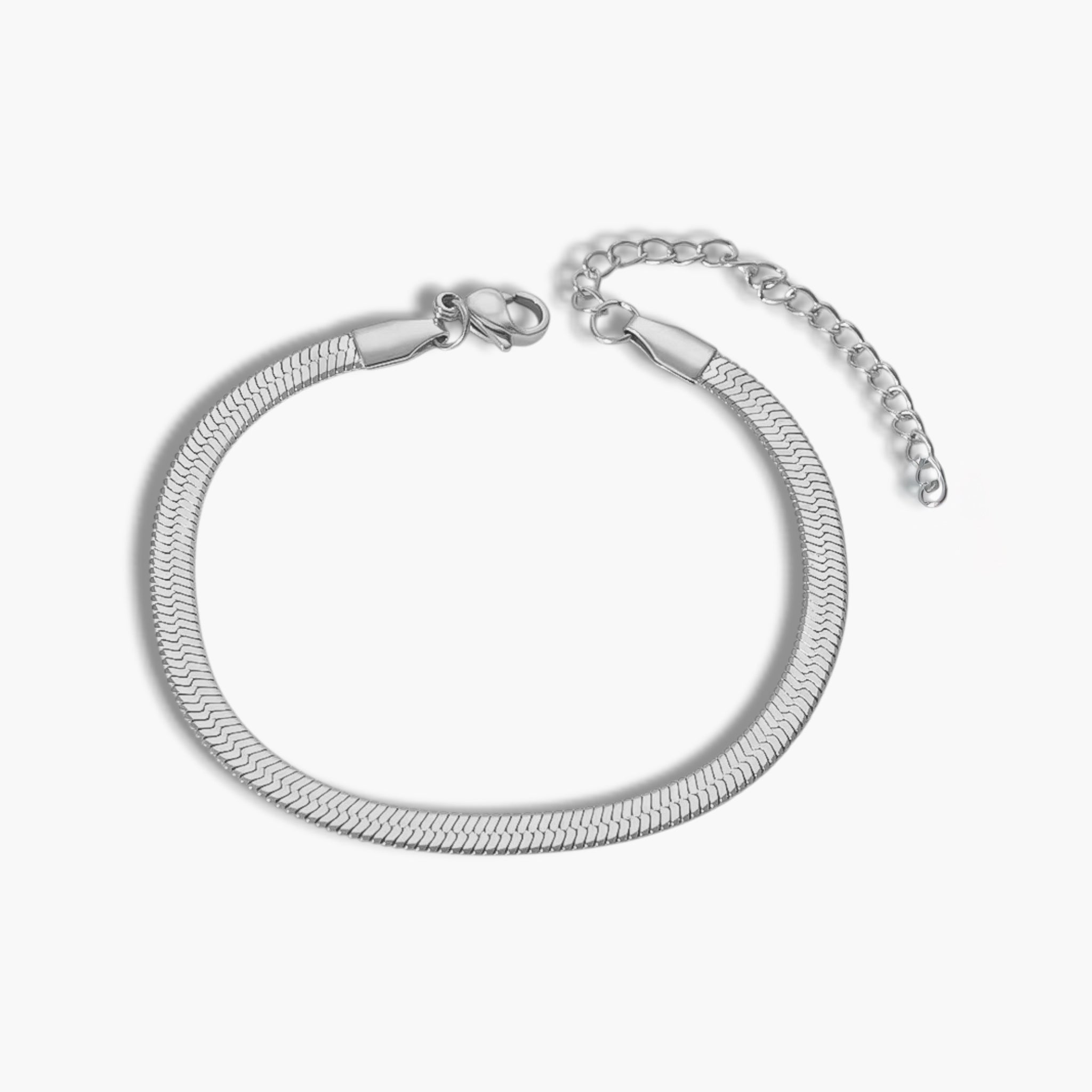 Silver Snake Bracelet
