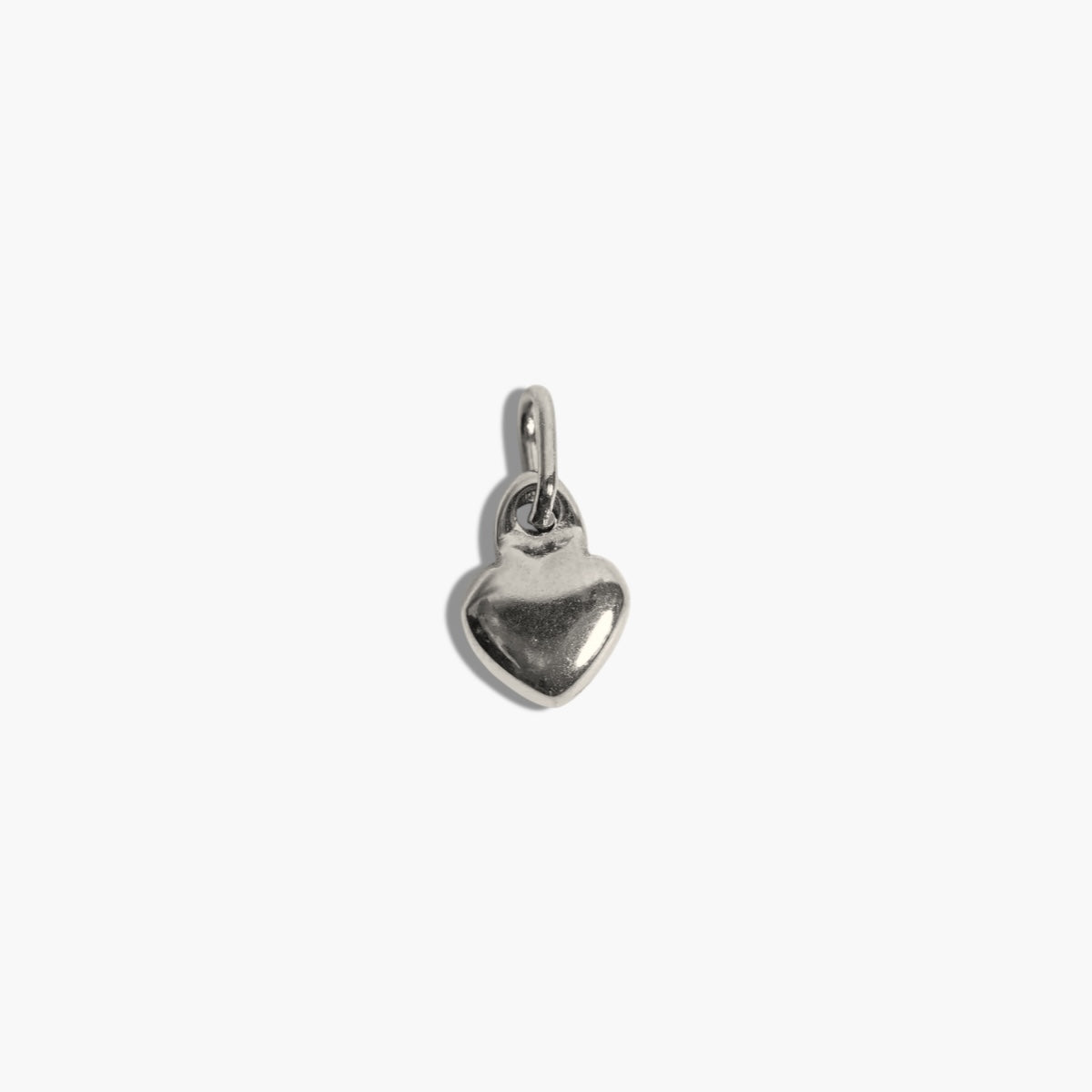 Silver Petite Heart Charm
