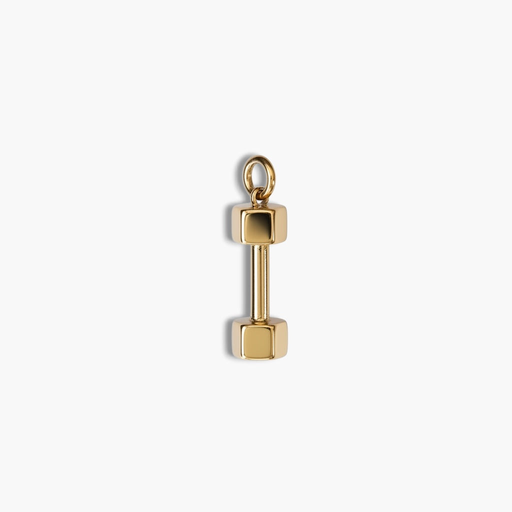 Dumbbell Charm