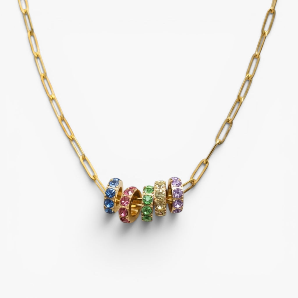 Birthstone Spacer Charm