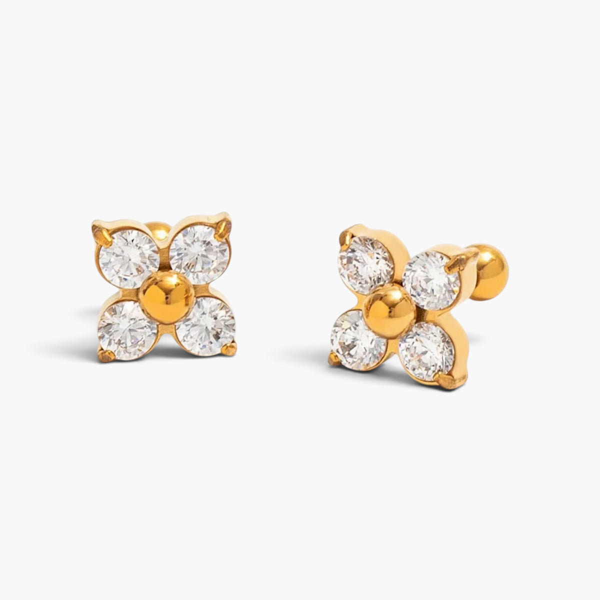 Gold Blossom Studs