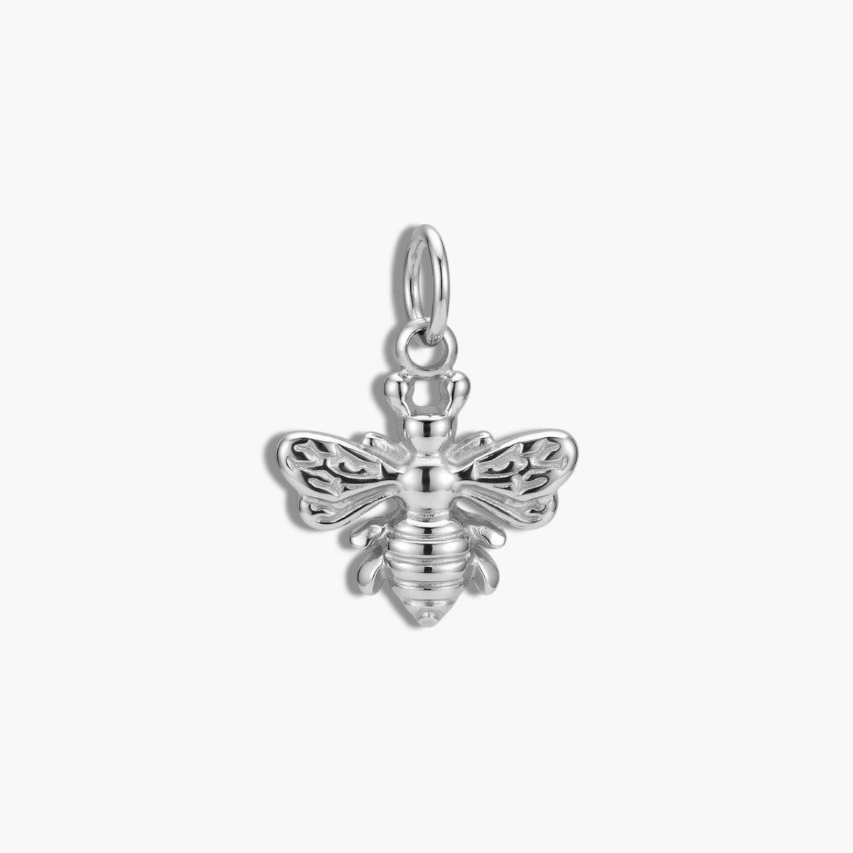 Silver Bee Charm