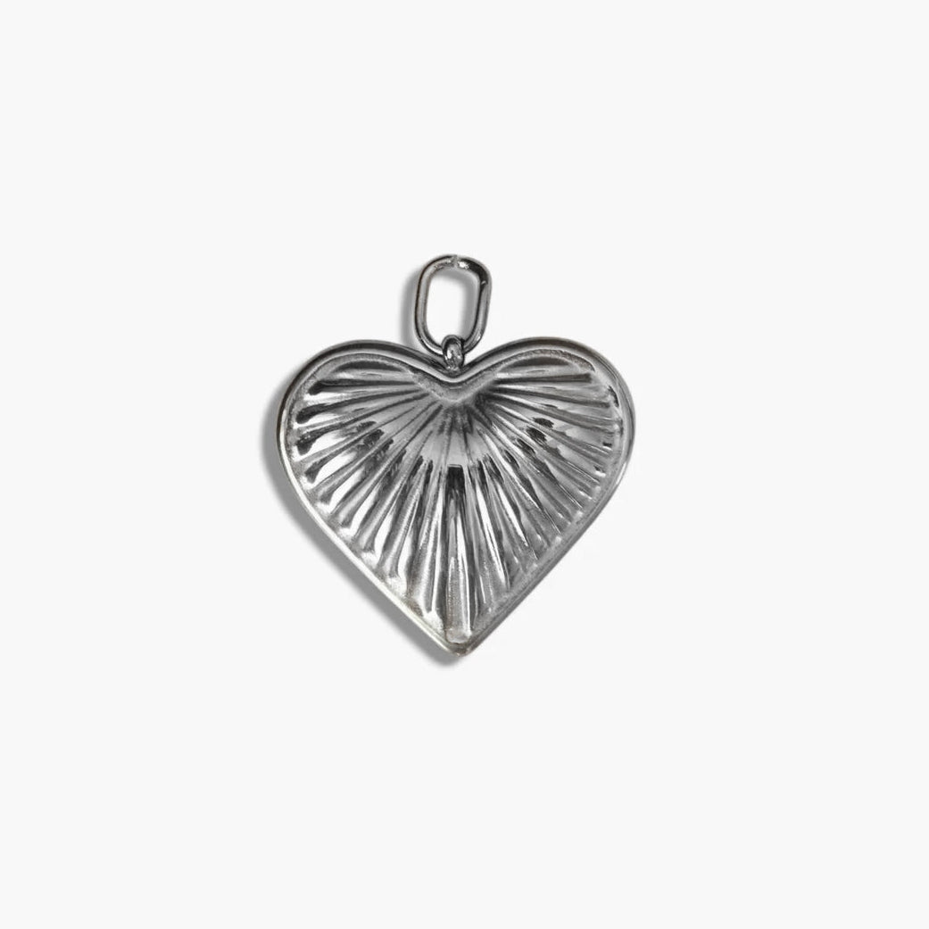 Silver Heart Charm