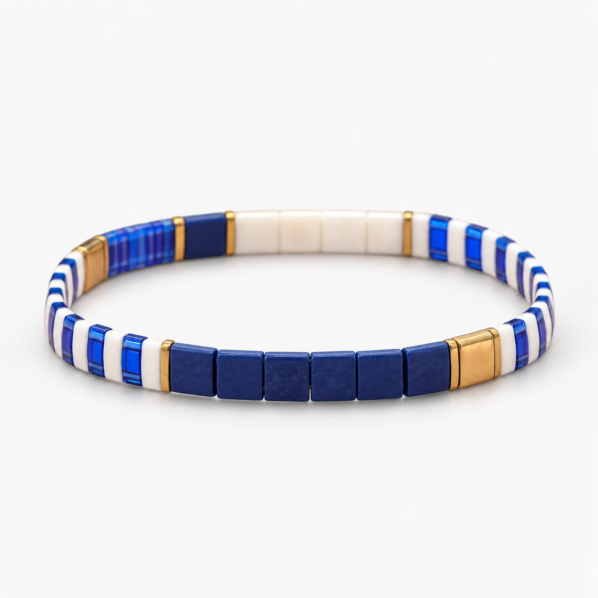 Cobalt Coast Tila Bracelet