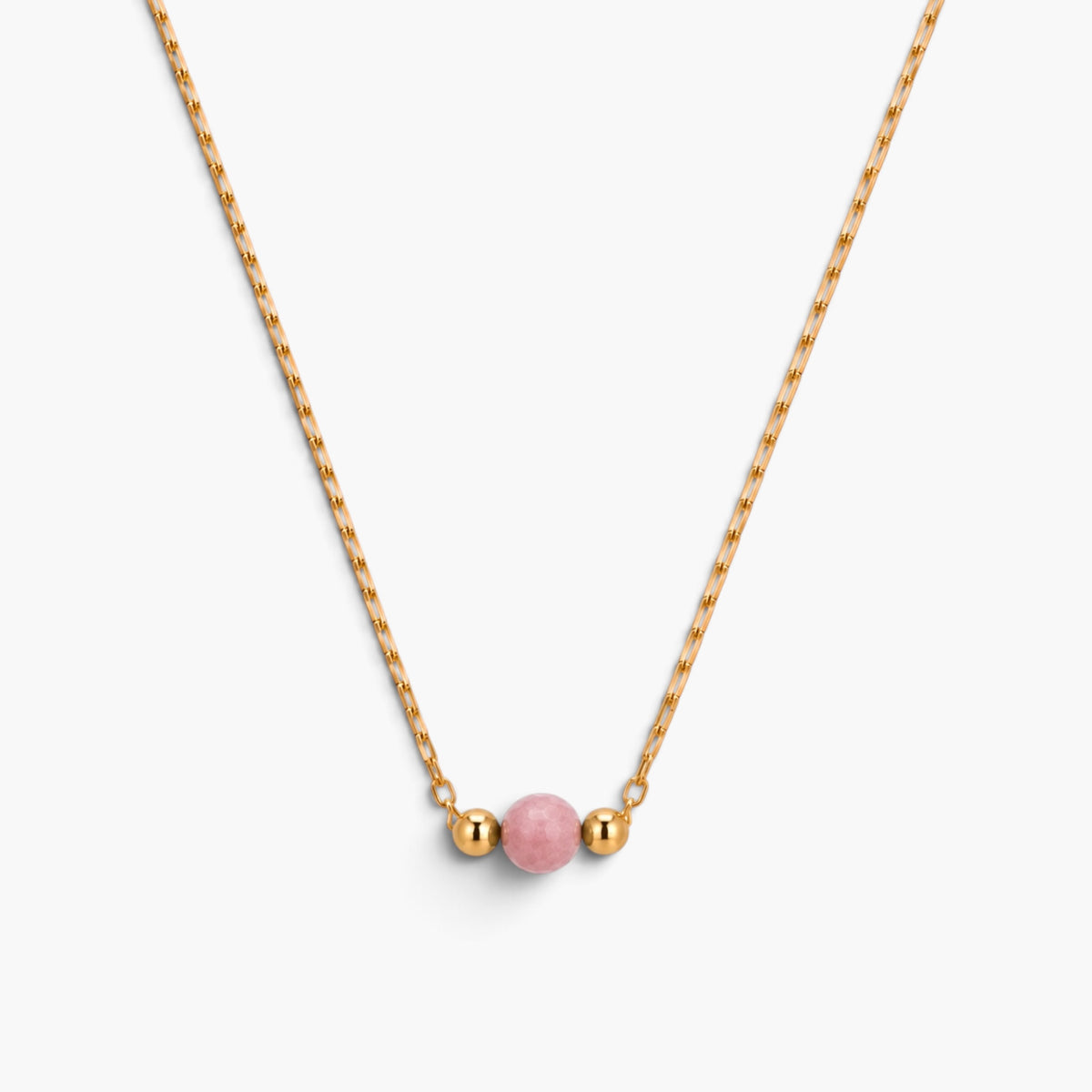 Rhodonite Petite Stone Necklace