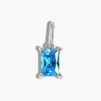 Silver Birthstone Charm
