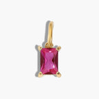 Gold Birthstone Charm