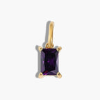 Gold Birthstone Charm