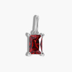 Silver Birthstone Charm