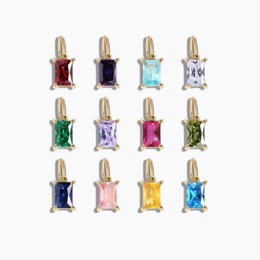 Gold Birthstone Charm