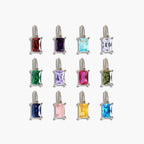 Silver Birthstone Charm