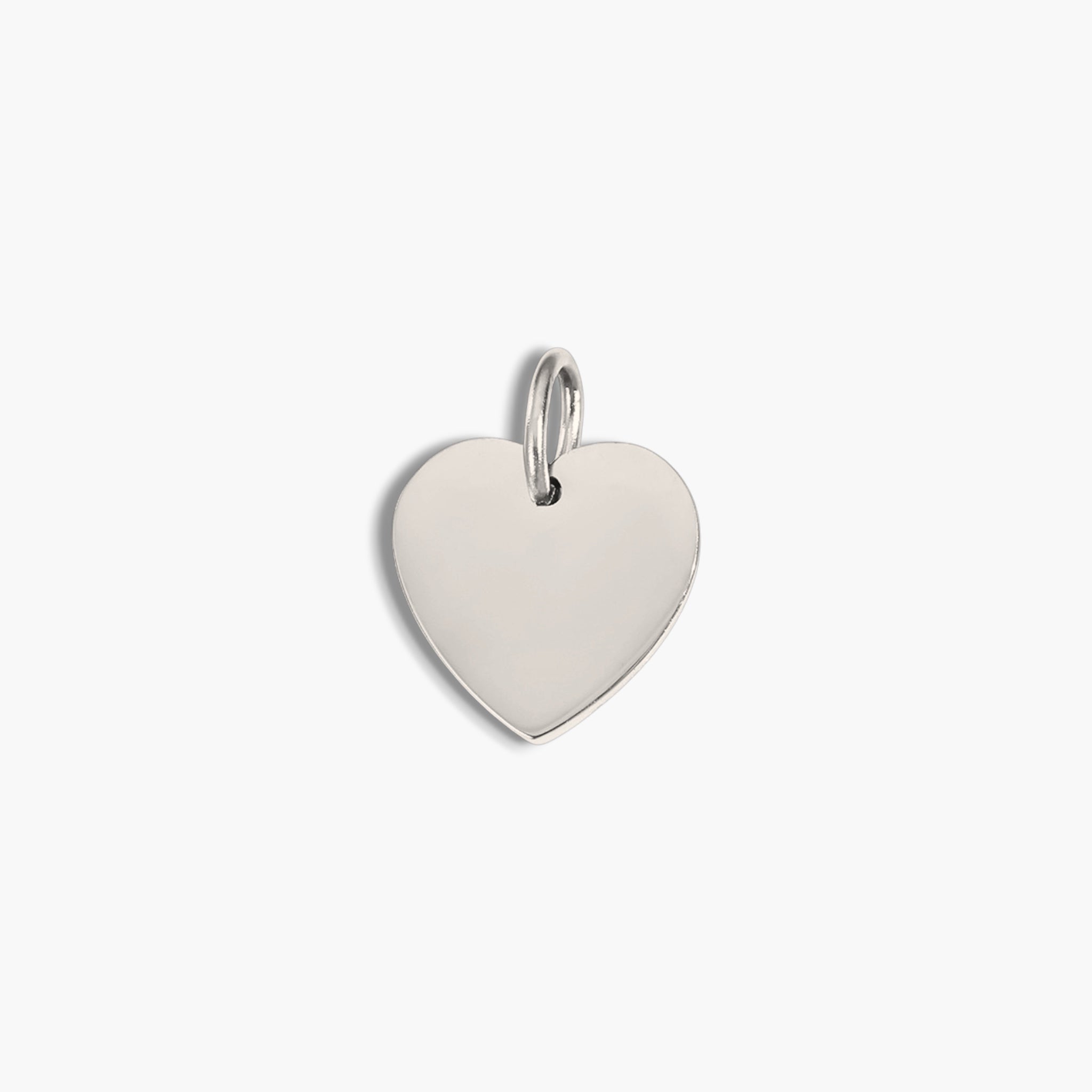 Silver Medium Heart Pendant
