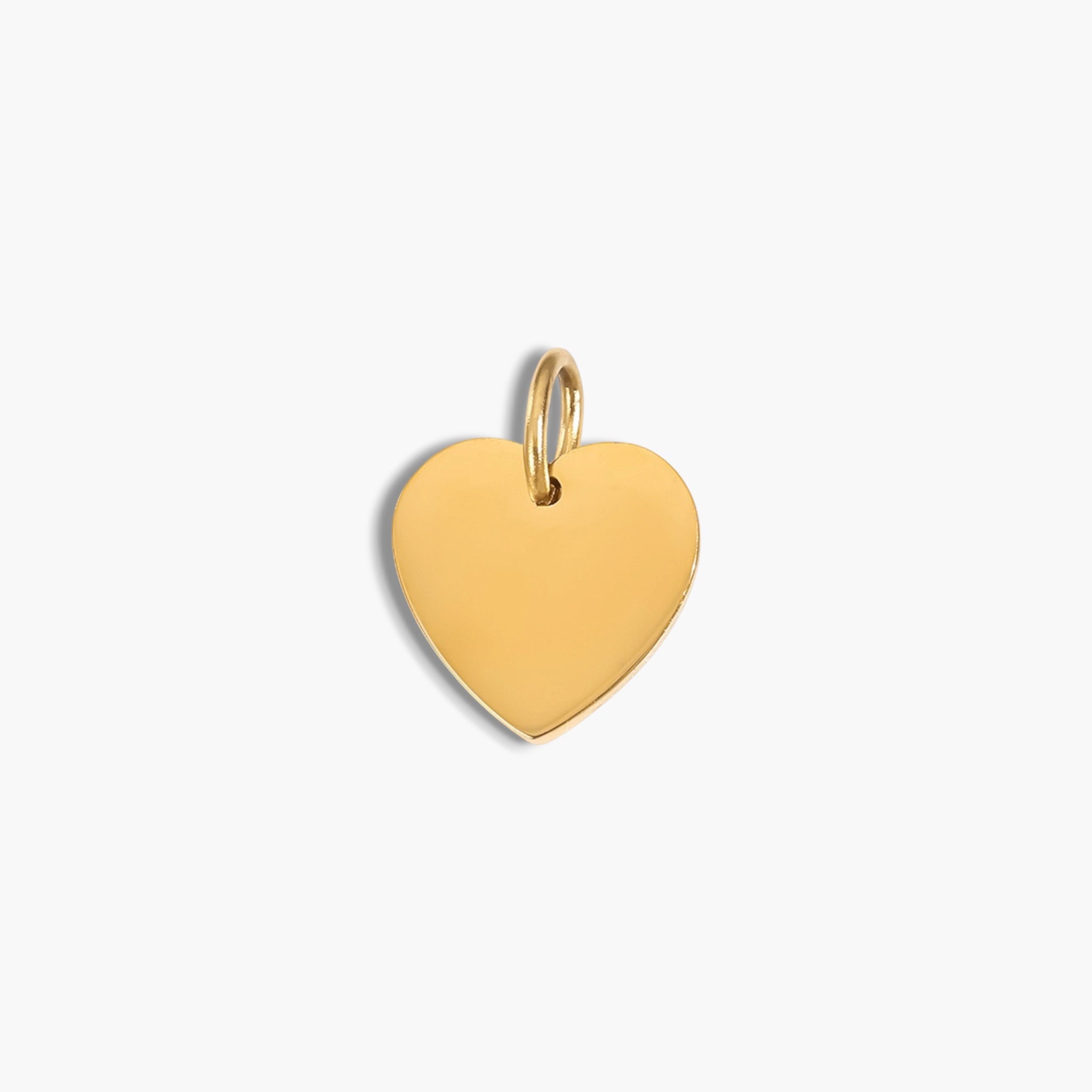 Gold Medium Heart Pendant