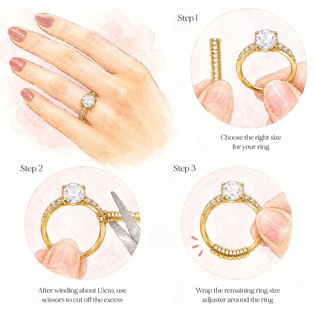 Silicon Ring Size Adjuster Kit