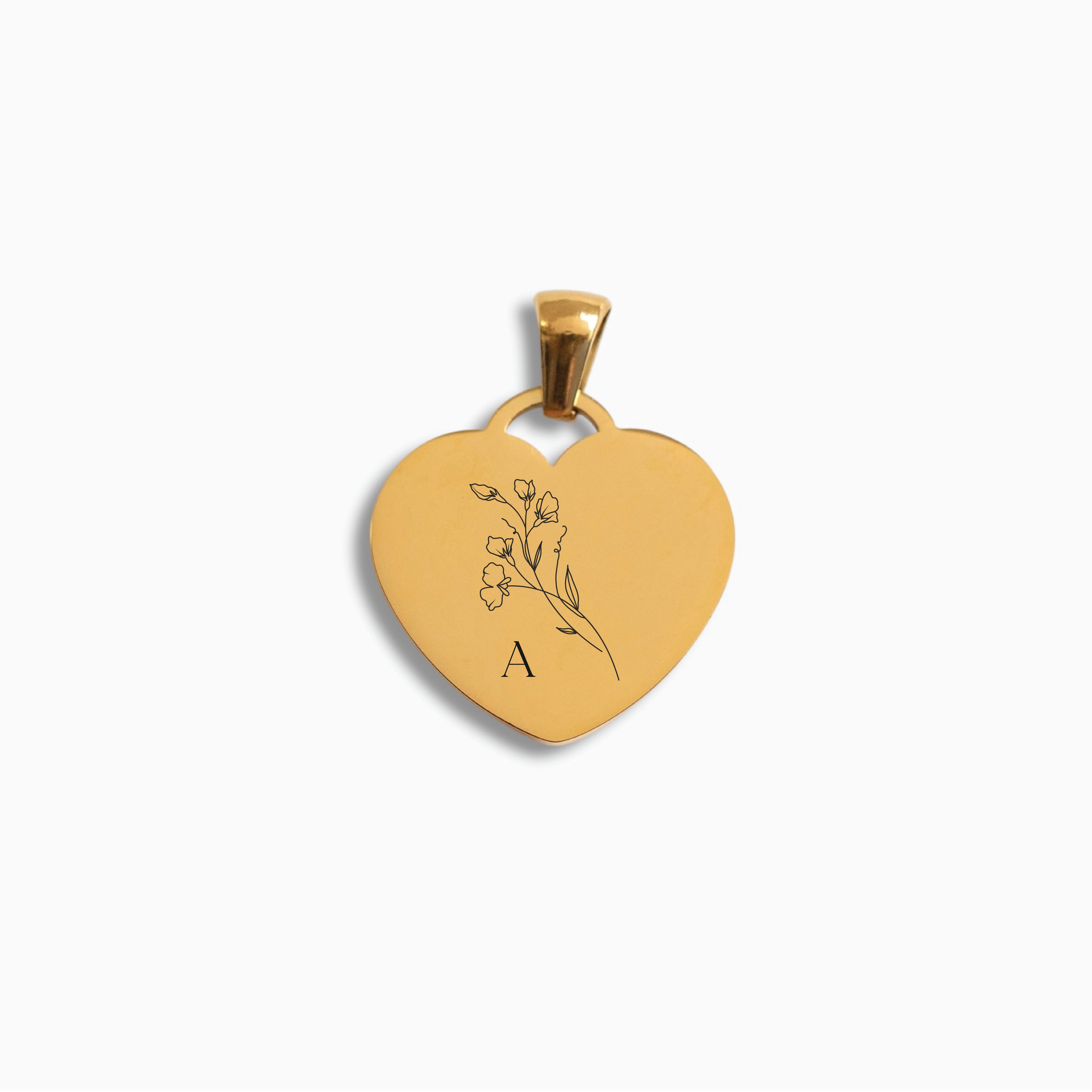 Gold Heart Pendant
