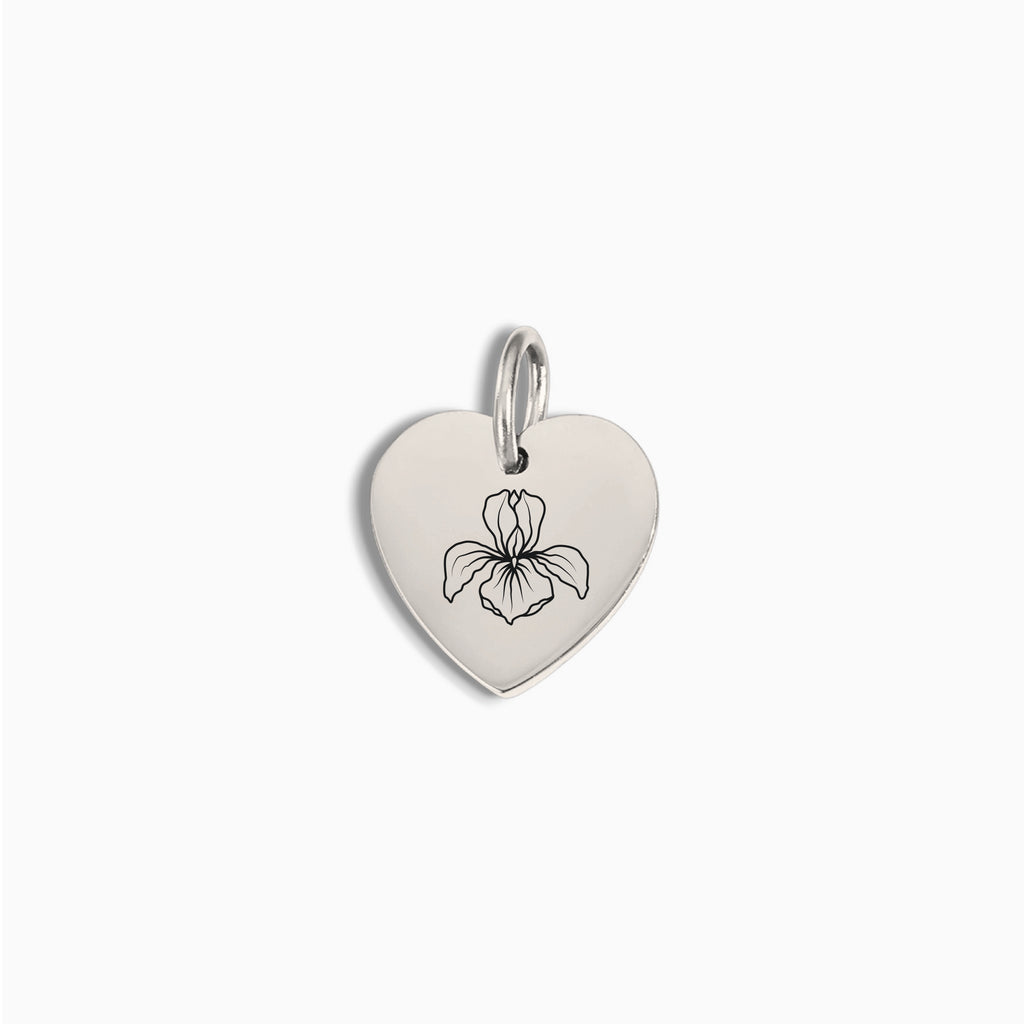 Silver Medium Heart Pendant