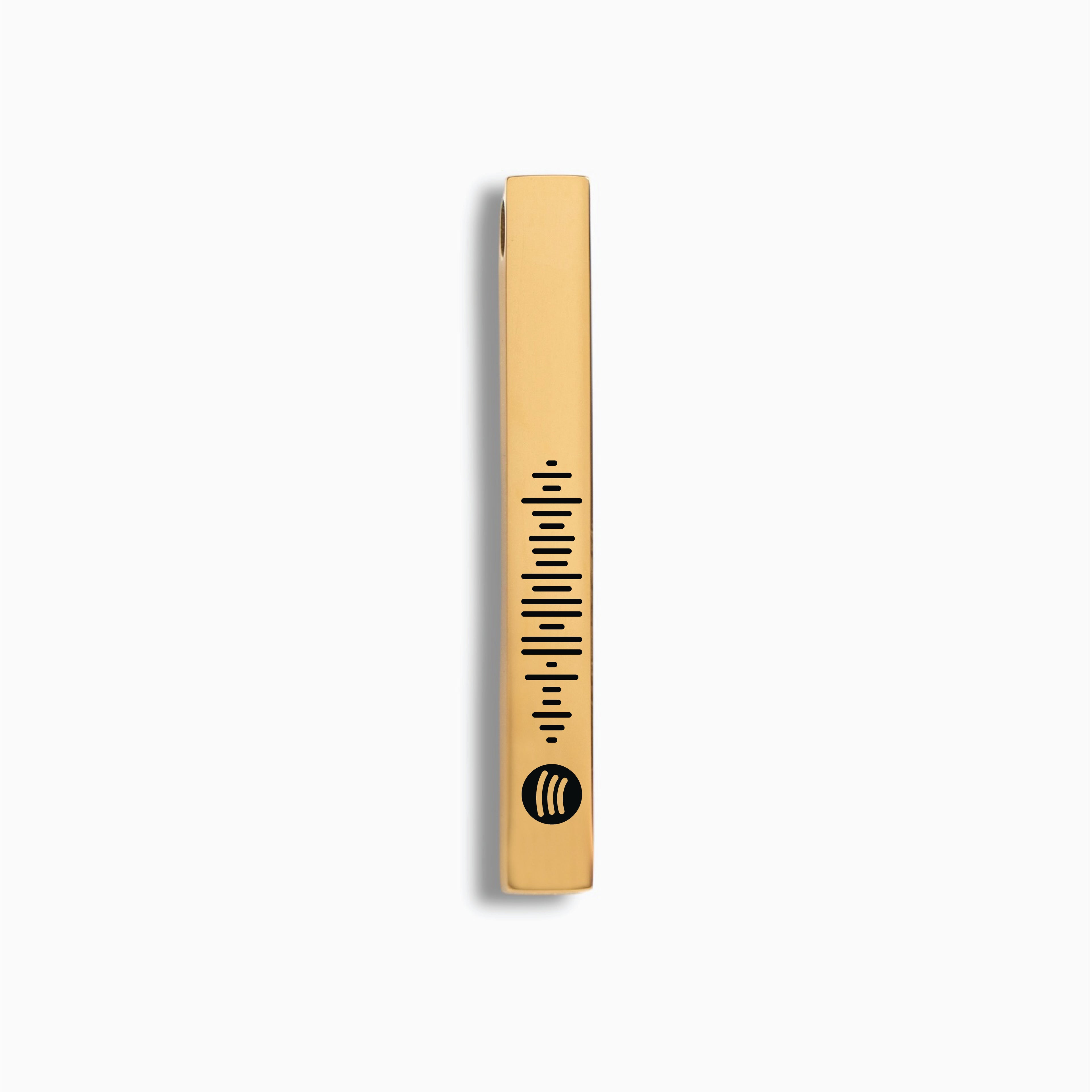 Gold Vertical Bar Pendant