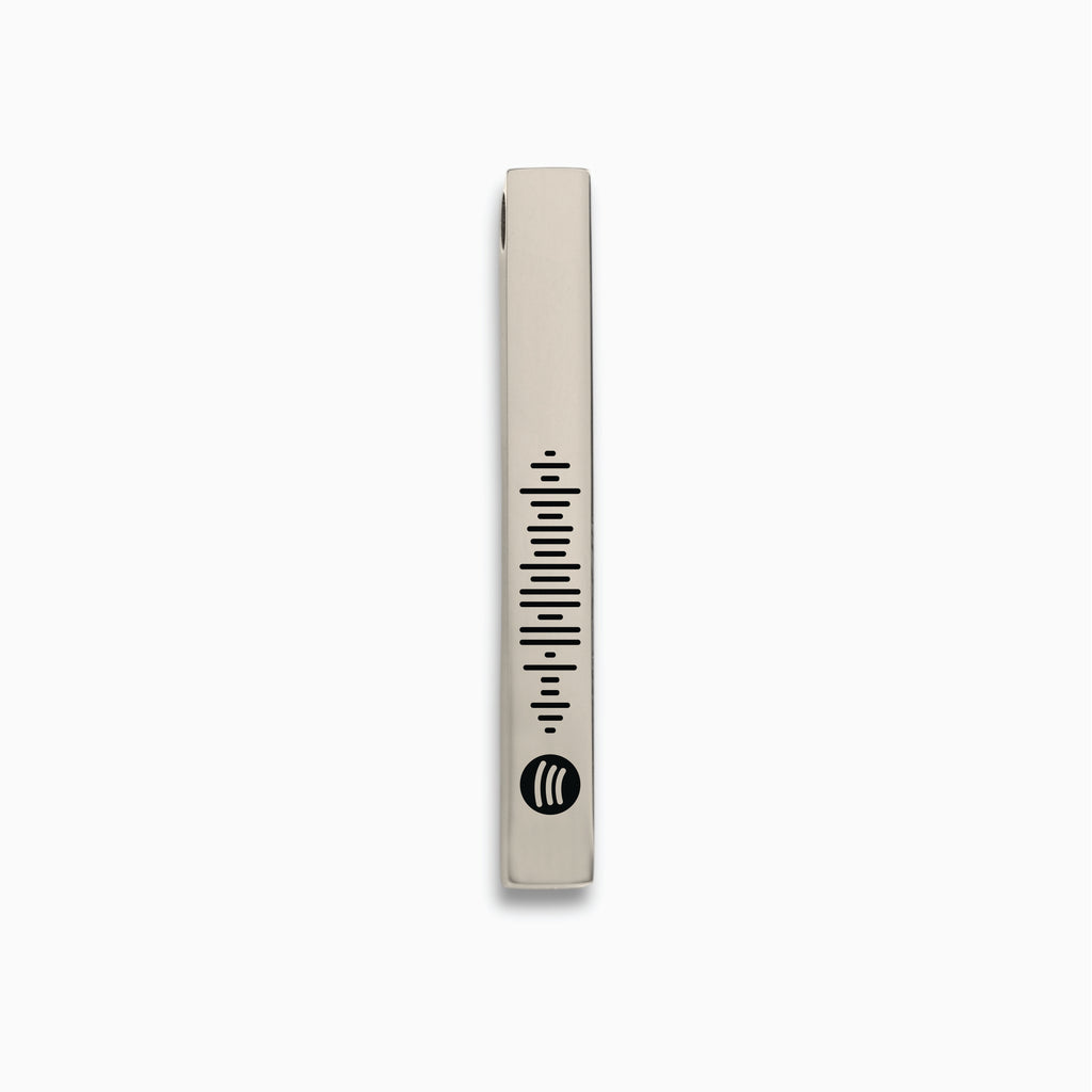 Silver Vertical Bar Pendant