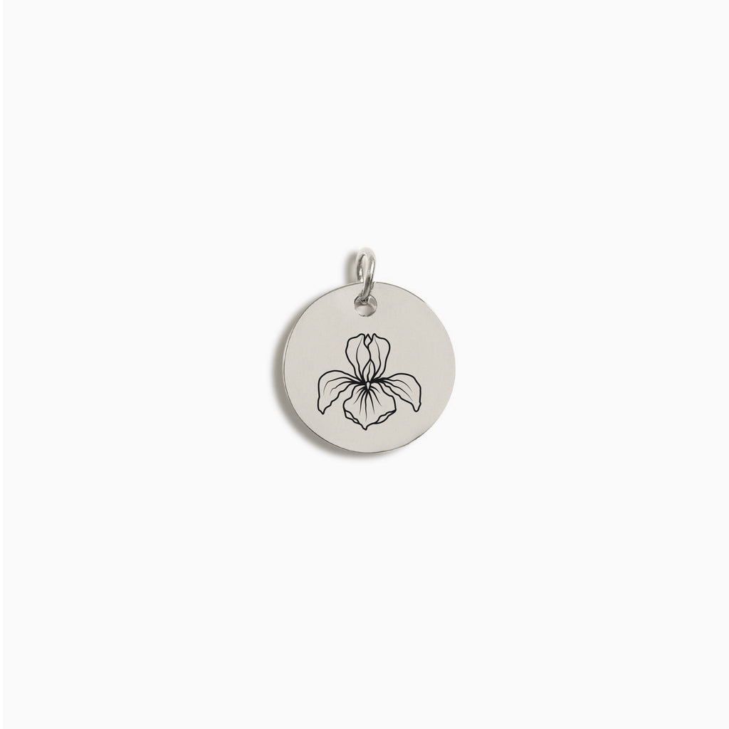 Silver Small Disc Pendant